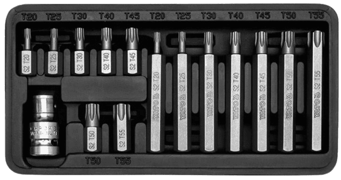 YATO Screwdriver Bit TORX Set 15pcs - YT-0411