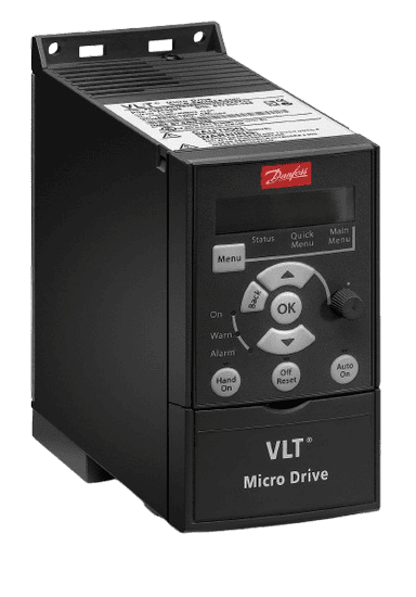 0.37KW VARIABLE SPEED DRIVE FC051 240V 1PHASE MICRO DRIVE 132F0002 DANFOSS