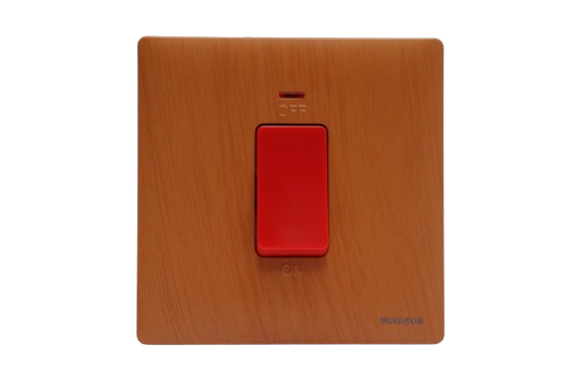 45a-1-gang-double-pole-switch-neon-91331lw-innova-light-wooden-colour-windsor