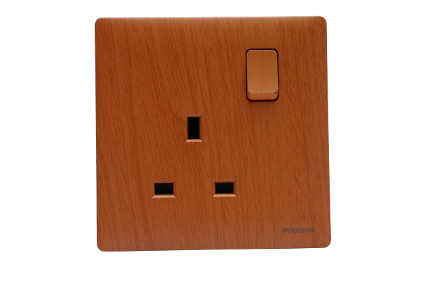 13a-1-gang-switched-socket-91405lw-innova-light-wooden-colour-windsor