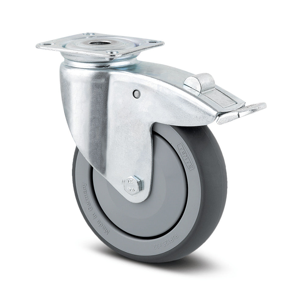 6-swivel-castors-with-brake-bolt-hole-thermoplastic-thread-2477-pjp-150-p30-13-furniture-equipment-steel-castor-tente