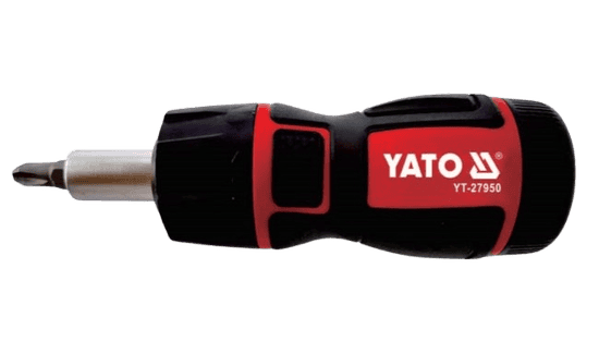 YATO Ratchet Screwdriver Set 7pcs - YT-27950