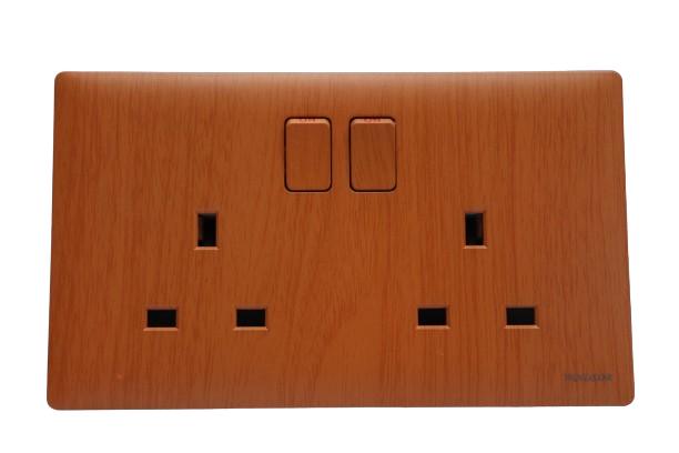 13a-2-gang-switched-socket-91406lw-innova-light-wooden-colour-windsor