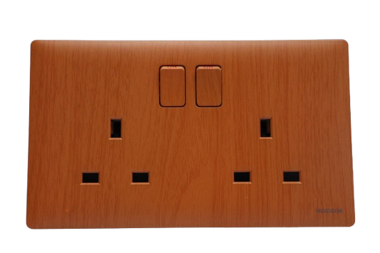 13a-2-gang-switched-socket-91406lw-innova-light-wooden-colour-windsor