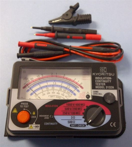 250v-1000v-ac-analog-insulation-tester-resistance-3132a-kyoritsu