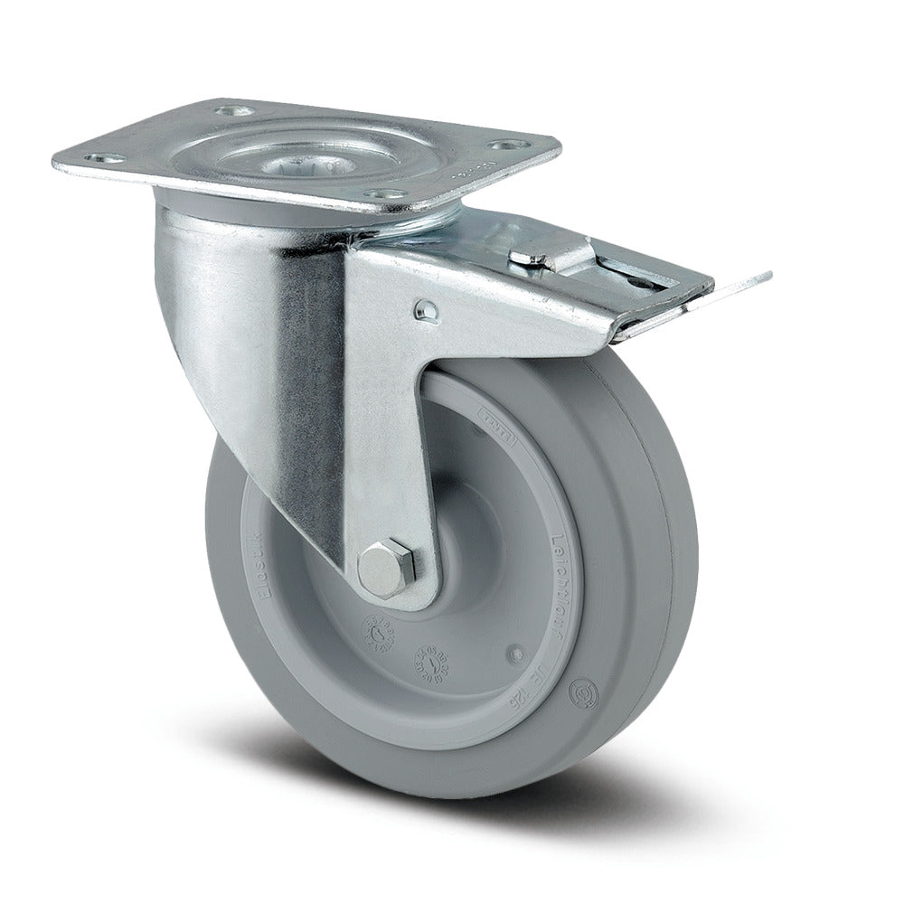 4-swivel-castors-with-total-brake-polyamide-with-elastic-wheel-3477-ufr-100-p62-gris-industrial-castors-tente