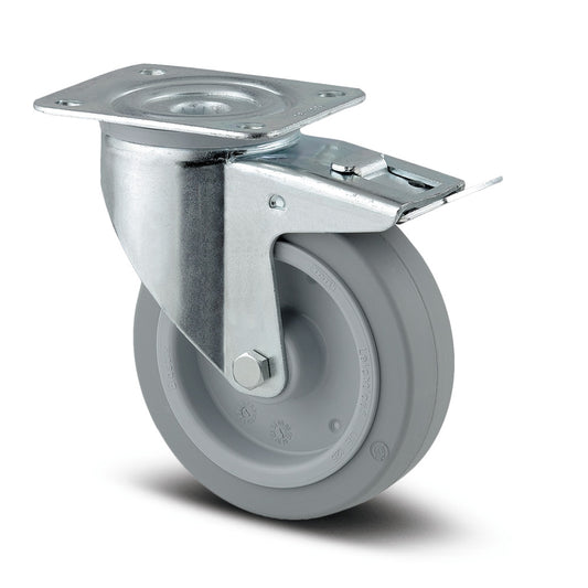 4-swivel-castors-with-total-brake-polyamide-with-elastic-wheel-3477-ufr-100-p62-gris-industrial-castors-tente