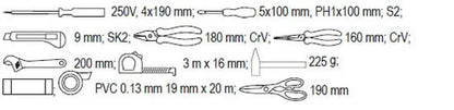 YATO Tool Set 12Pcs - YT-39003