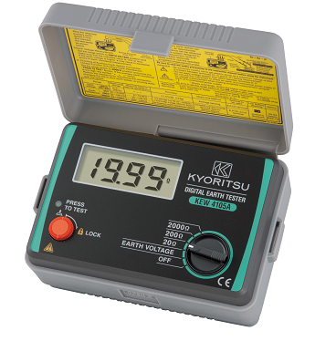 digital-earth-tester-model-2ma-earth-resisting-test-w-o-tripping-leakage-current-breakers-in-the-circuit-under-test-4105a-kyoritsu