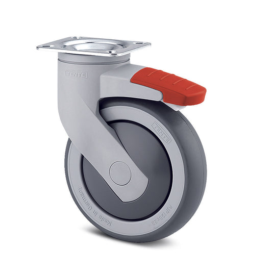 4-swivel-castors-with-total-brake-thermoplastic-thread-5377-pjp-100-p50-synthetic-castors-tente