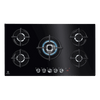 Electrolux Gas on Glass Gas Hob, 5 Burner, 90cm - KGG95375K