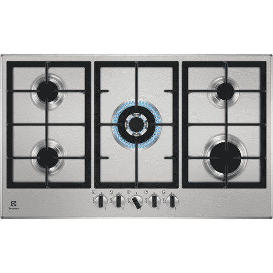 90cm-stainless-steel-gas-hob-kgs9536x-electrolux