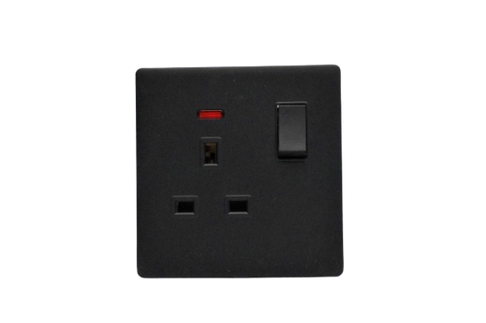 13a-1-gang-switched-socket-l407b-black-velvet-touch-l-l-range