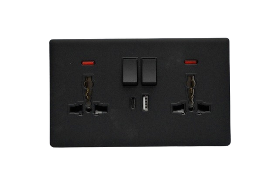 13a-1gang-universal-socket-with-usb-type-a-and-usb-type-c-l468bb-black-velvet-touch-l-l-range