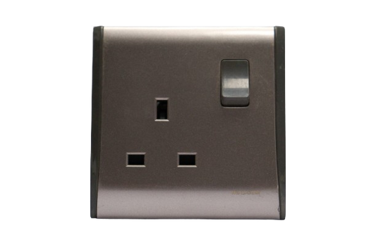 13a-1-gang-switched-socket-p405gb-pioneer-gun-metal-grey-windsor