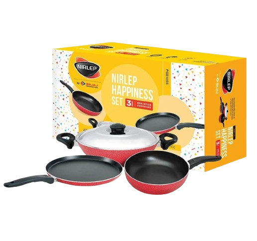 3pcs-set-1-flat-griddle-1-fry-pan-1-kadhai-with-ss-lid-pgs10ss-bajaj