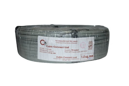 1mm-twin-with-earth-cable-grey-90-mtr-roll