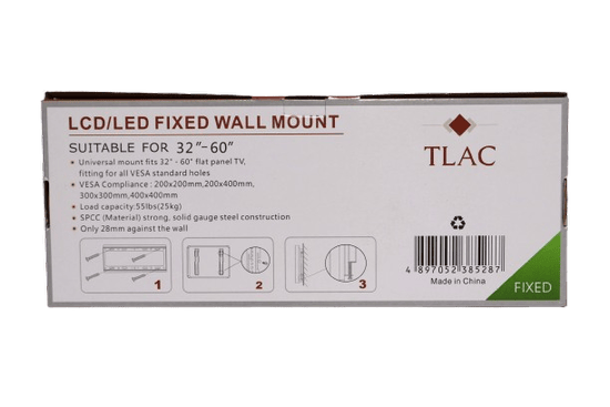 TLAC Fixed TV Wall Mount Bracket 32-60"