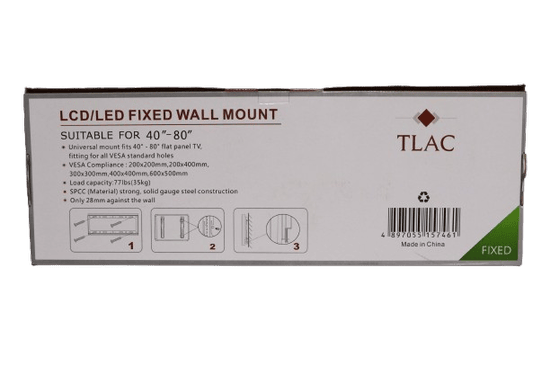 TLAC Fixed TV Wall Mount Bracket 40-80"