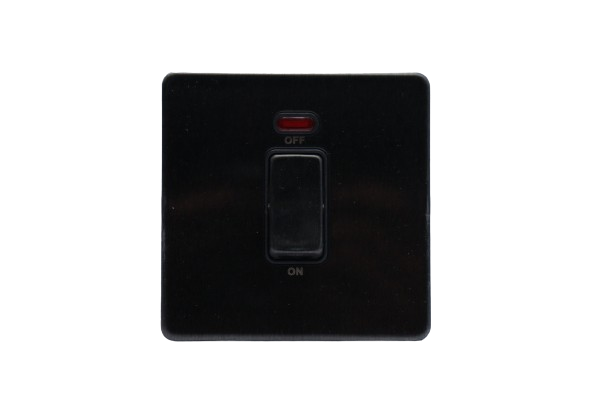 20a-1-gang-double-pole-switch-with-neon-vc324gb-vip-black-windsor