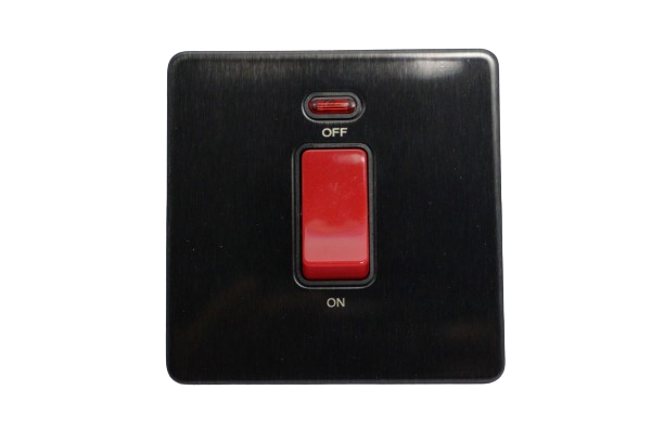 45a-1-gang-double-pole-switch-with-neon-vc327gb-vip-black-windsor