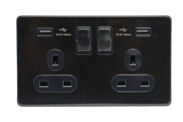 13a-2-gang-switched-socket-2-usb-with-neon-vc451gb-vip-black-windsor