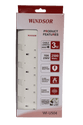 Windsor BS Extension Socket 4 Way 3 Meters