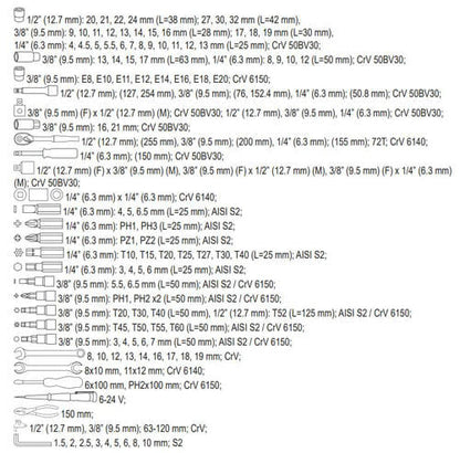 socket-set-126pcs-yt-38875-yato