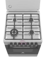 Electrolux Free Standing Gas Cooker 60x60cm - EKK6400Z9X