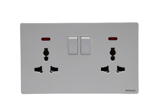 13a-1gang-universal-socket-with-neon-l408mw-brushed-white-l-l-range