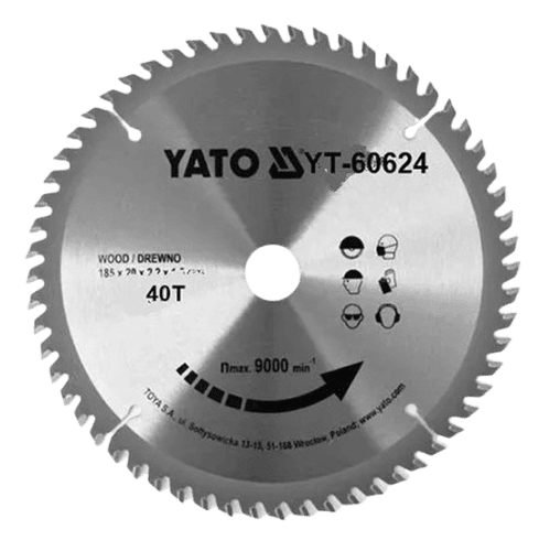 tct-circular-saw-blade-for-wood-185x40tx30mm-yt-60624-yato